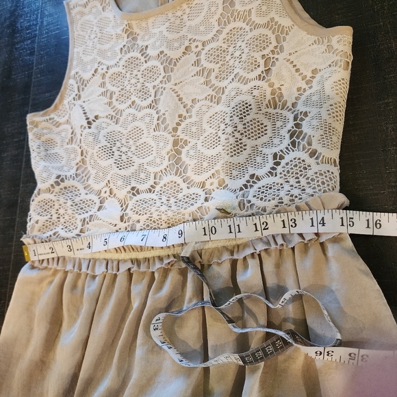 The Limited Cream Sleeveless Midi Sundress - Picture 8 of 9